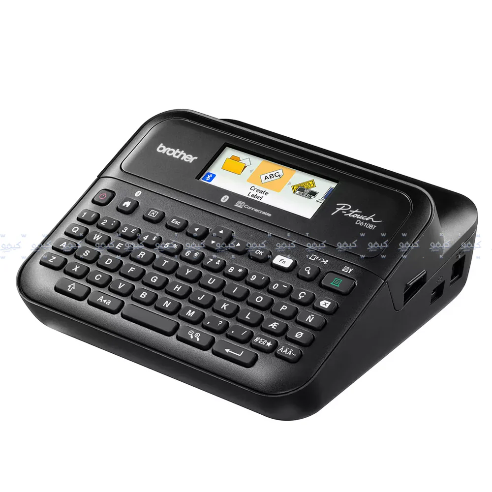 Brother PT-D610BT Label Printer - Black - Image 2
