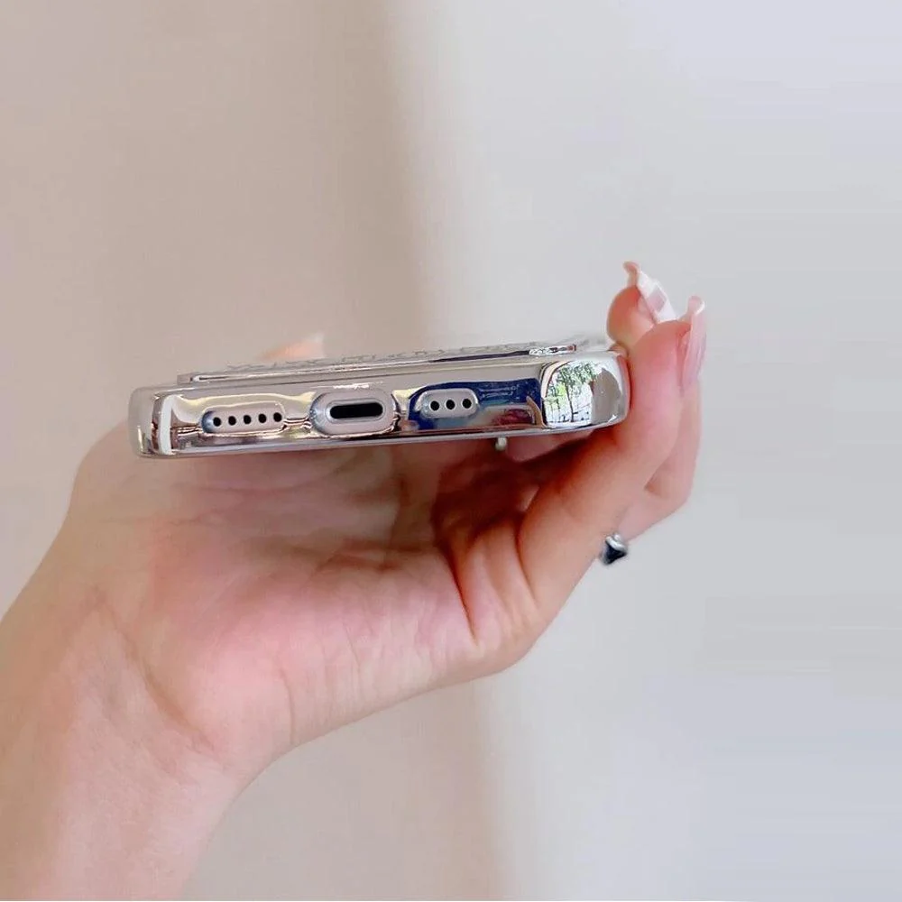 Card Slot Clear Plastic Phone Cover iPhone - Image 4