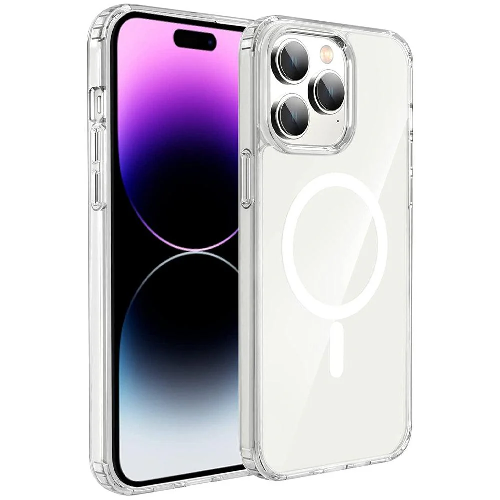 Clear Magnetic Phone Cover iPhone - Image 3