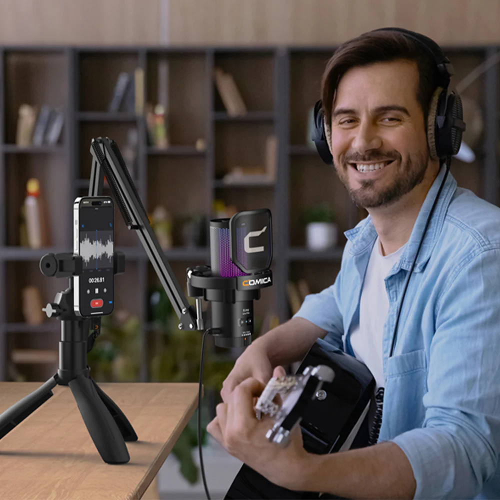 Comica EJoy Uni Pro RGB Wireless Microphone - Black - Image 14