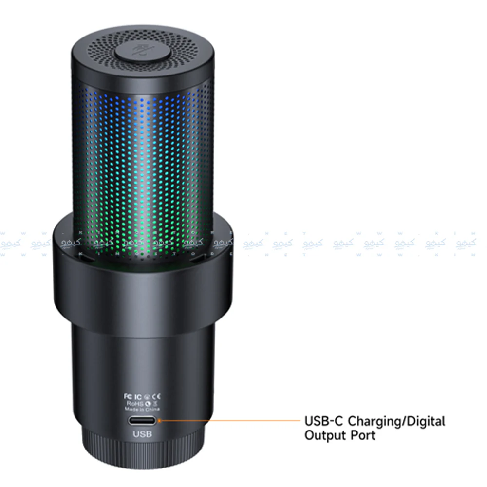 Comica EJoy Uni Pro RGB Wireless Microphone - Black - Image 8