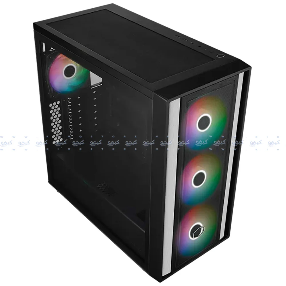 Cooler Master MasterBox 600 ARGB Gaming Mid Tower Case - Image 8