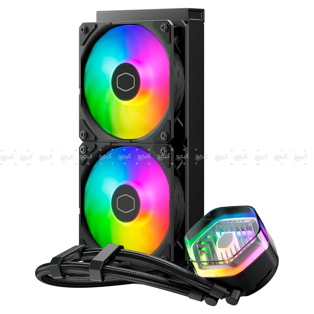 Cooler Master MasterLiquid 240 Atmos ARGB CPU Liquid Cooler - Image 4