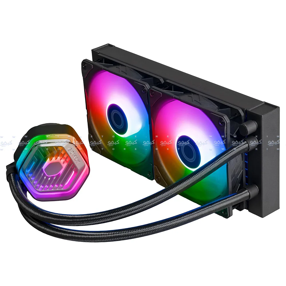 Cooler Master MasterLiquid 240 Atmos ARGB CPU Liquid Cooler - Image 5