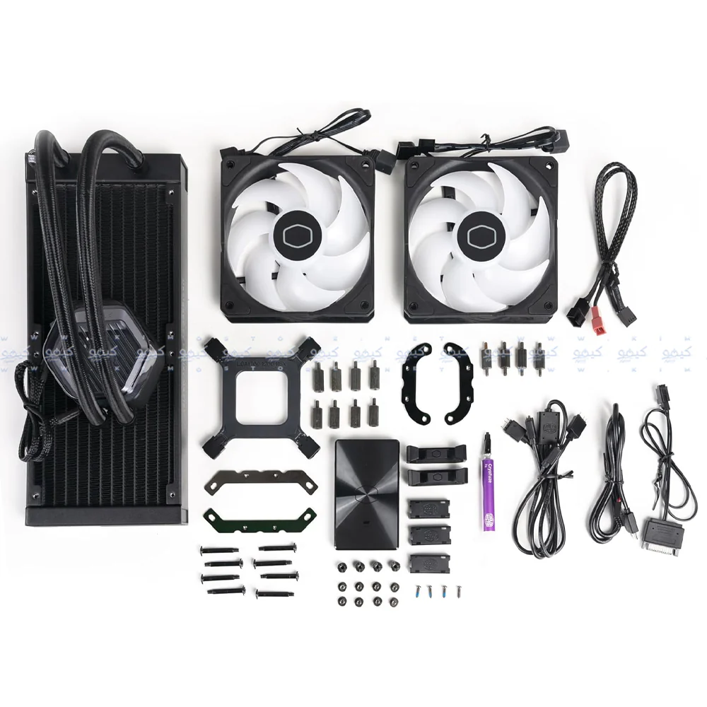 Cooler Master MasterLiquid 240 Atmos ARGB CPU Liquid Cooler - Image 7
