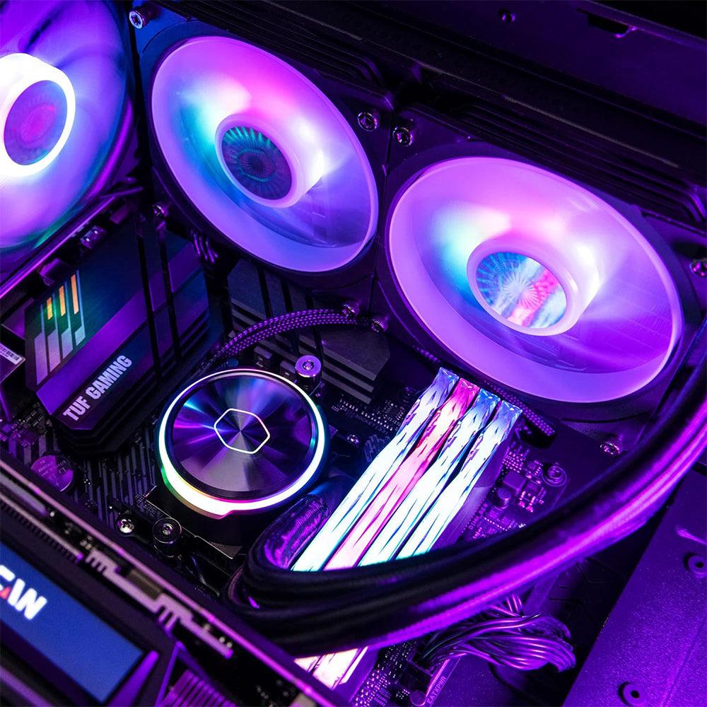 Cooler Master MasterLiquid PL240 FLUX ARGB CPU Liquid Cooler - Image 10