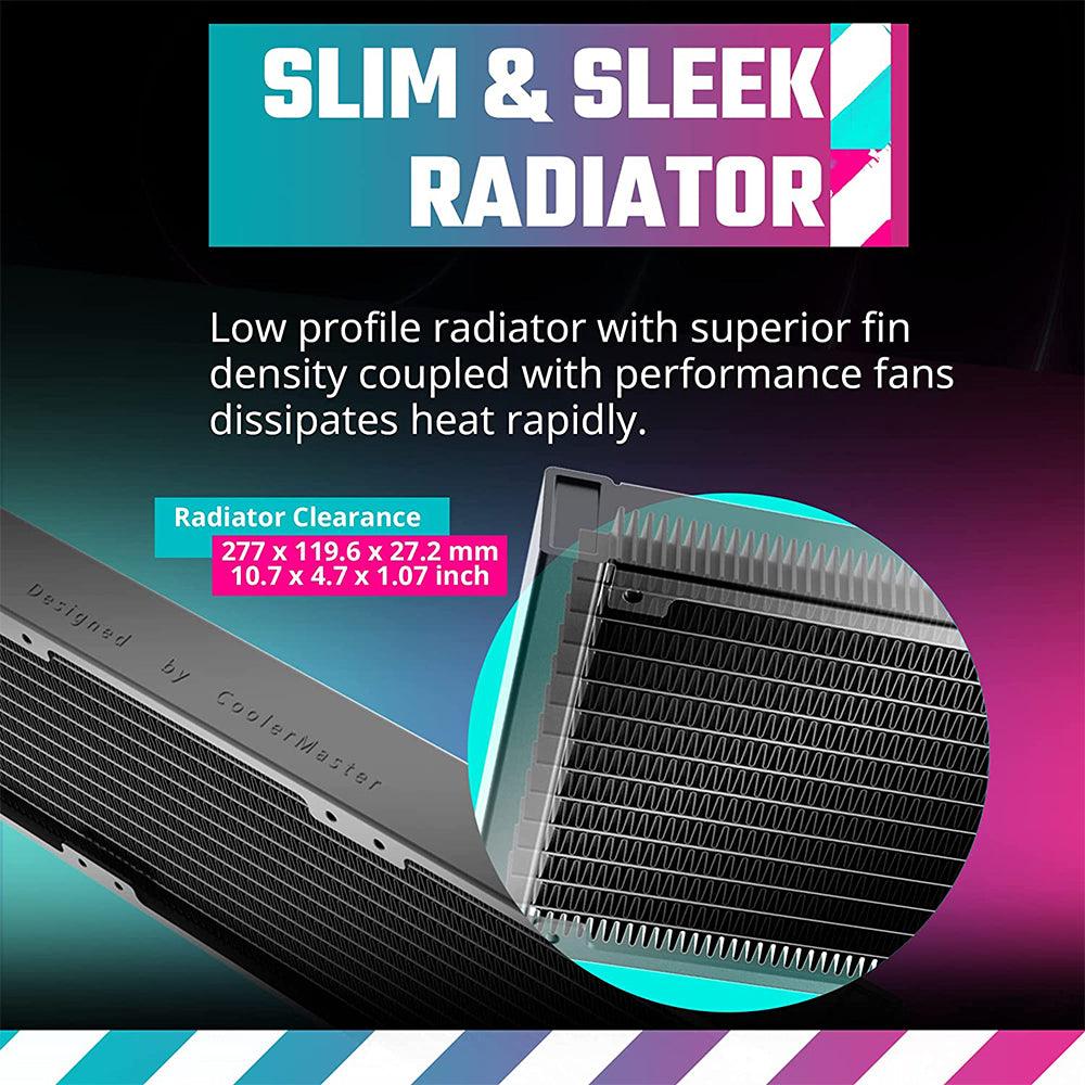 Cooler Master MasterLiquid PL240 FLUX ARGB CPU Liquid Cooler - Image 14
