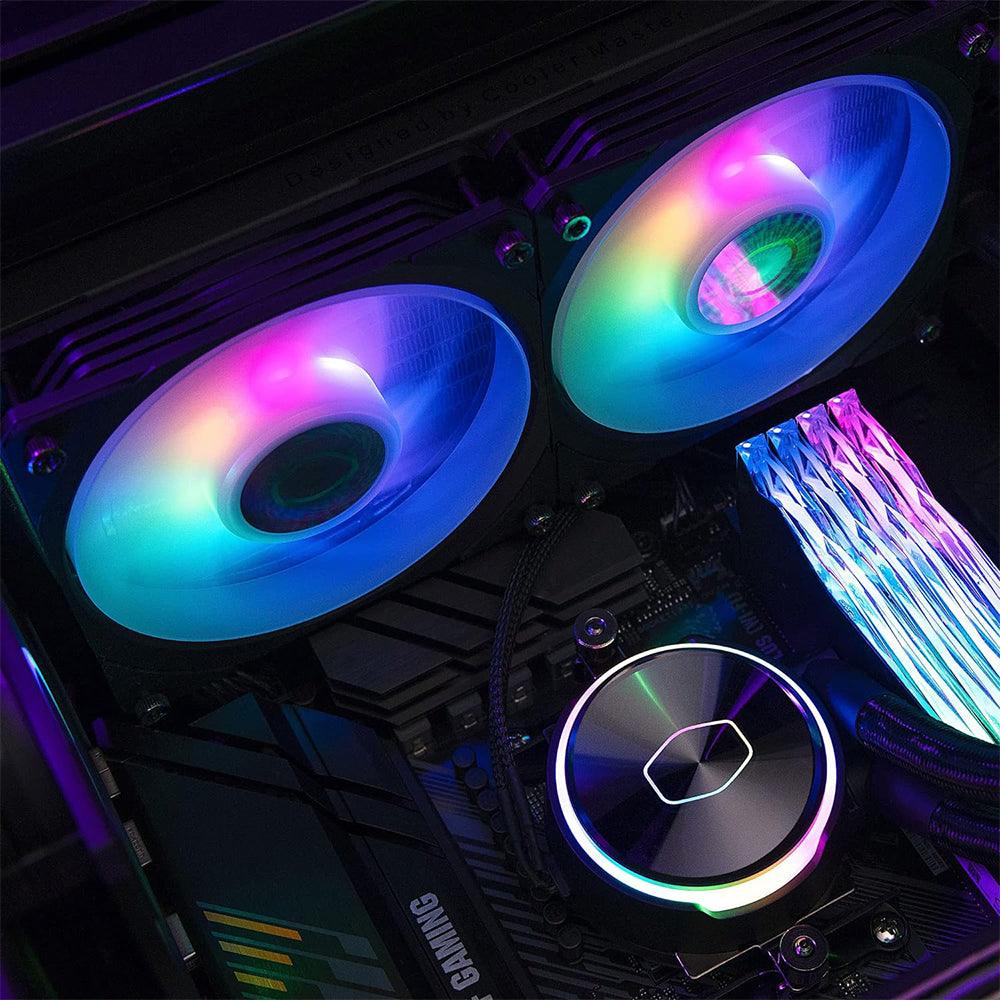 Cooler Master MasterLiquid PL240 FLUX ARGB CPU Liquid Cooler - Image 8
