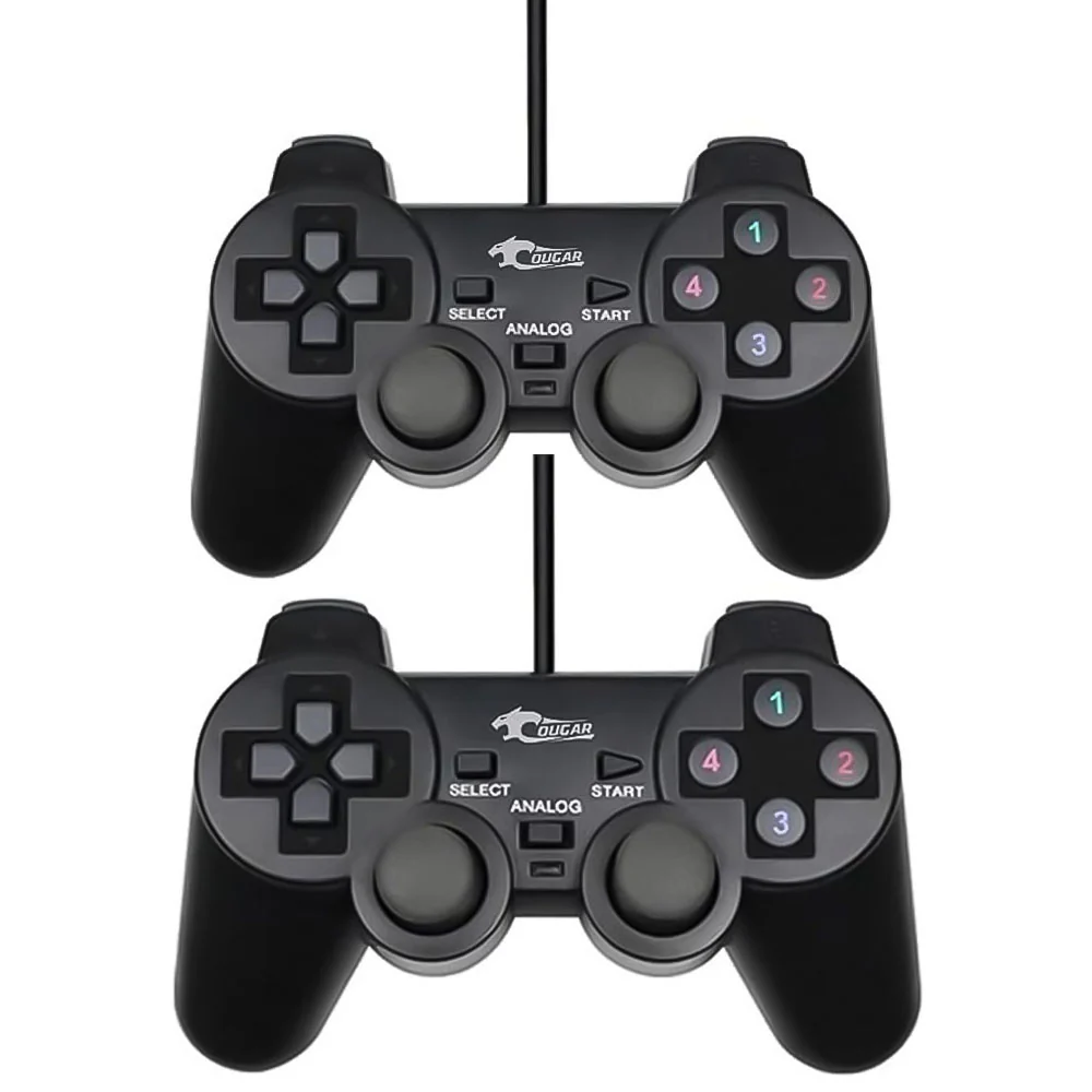 Cougar-Egy USB-2082 Double Wired Gamepad With Analog