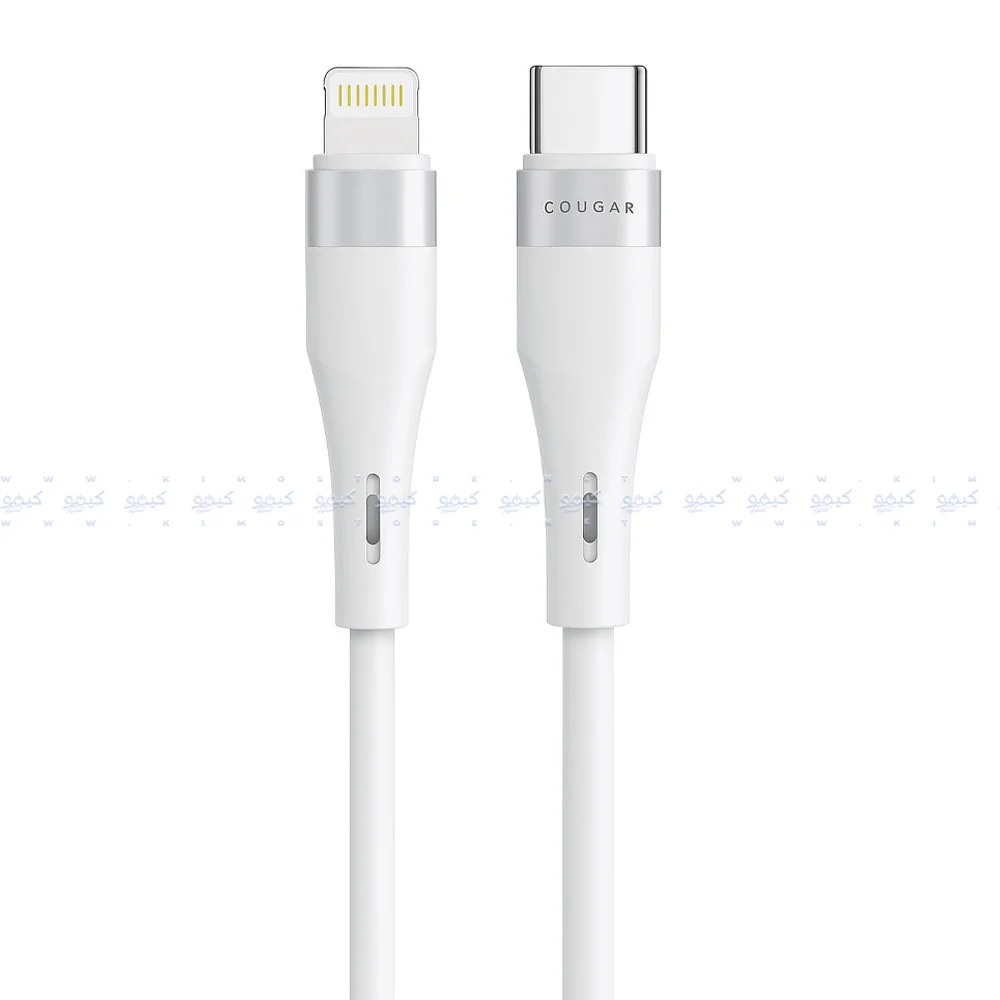 Cougar L7 Type-C To Lightning Cable 30W Fast Charging 1m - White
