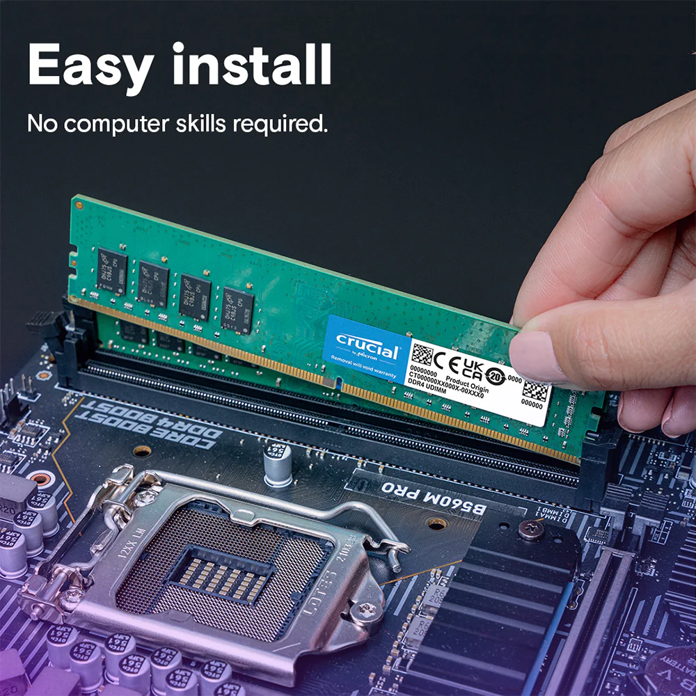 Crucial RAM 8GB DDR4 3200MHz - Image 3