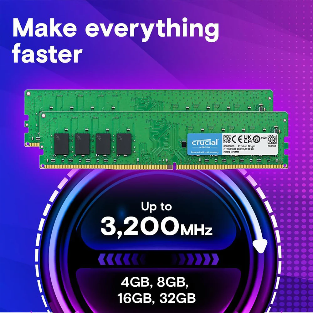 Crucial RAM 8GB DDR4 3200MHz - Image 6