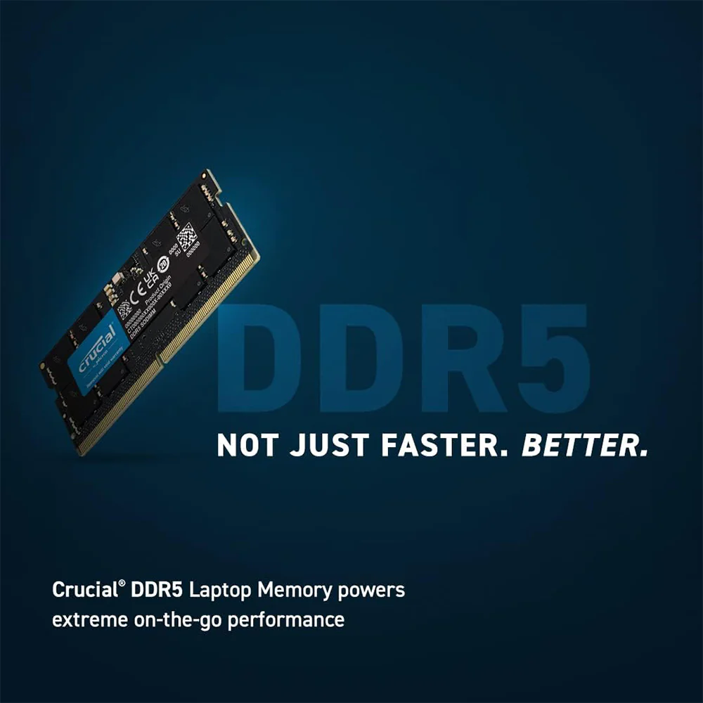Crucial RAM For Laptop 16GB DDR5 4800MHz - Image 4