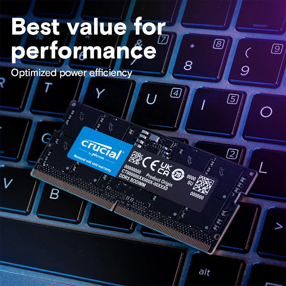 Crucial RAM For Laptop 16GB DDR5 4800MHz - Image 5