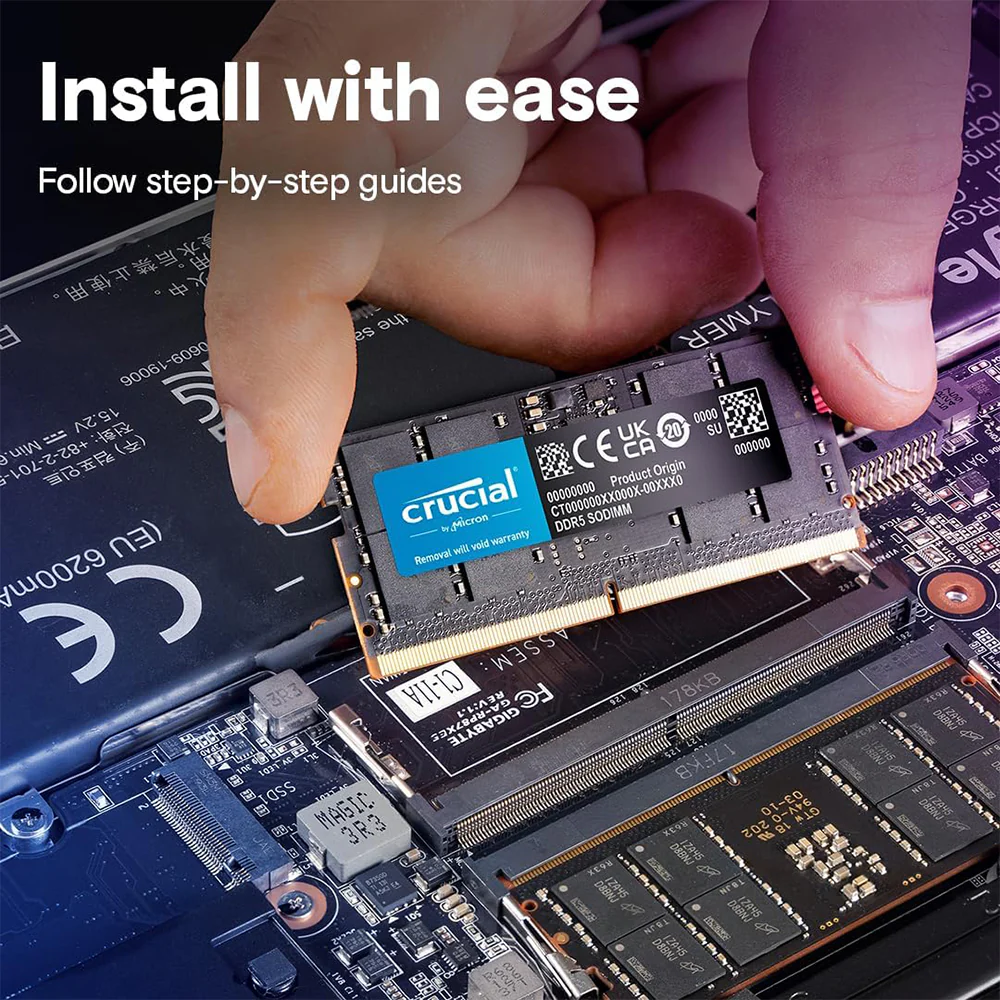 Crucial RAM For Laptop 16GB DDR5 4800MHz - Image 6