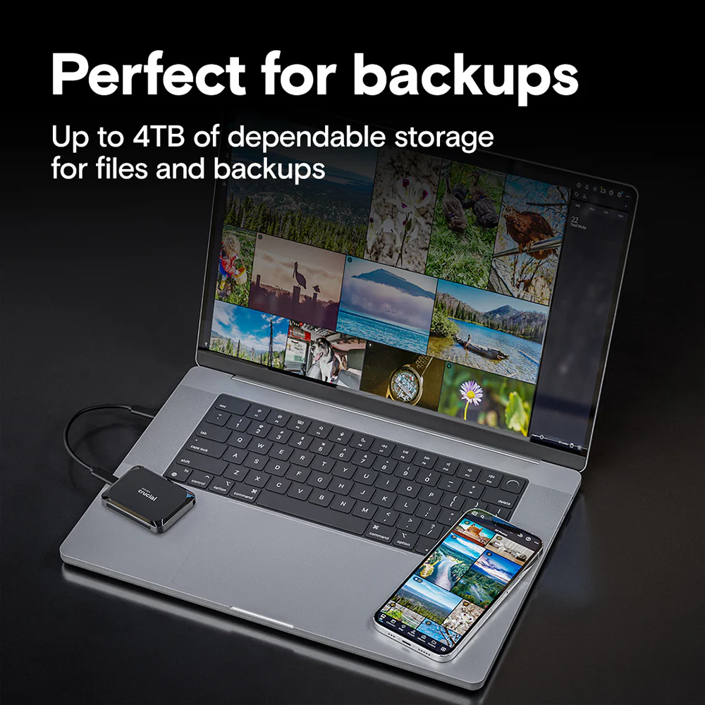 Crucial X9 1TB Portable External SSD Drive - Image 5
