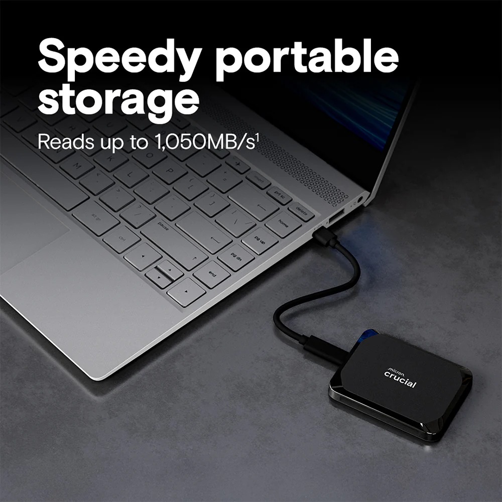 Crucial X9 1TB Portable External SSD Drive - Image 7