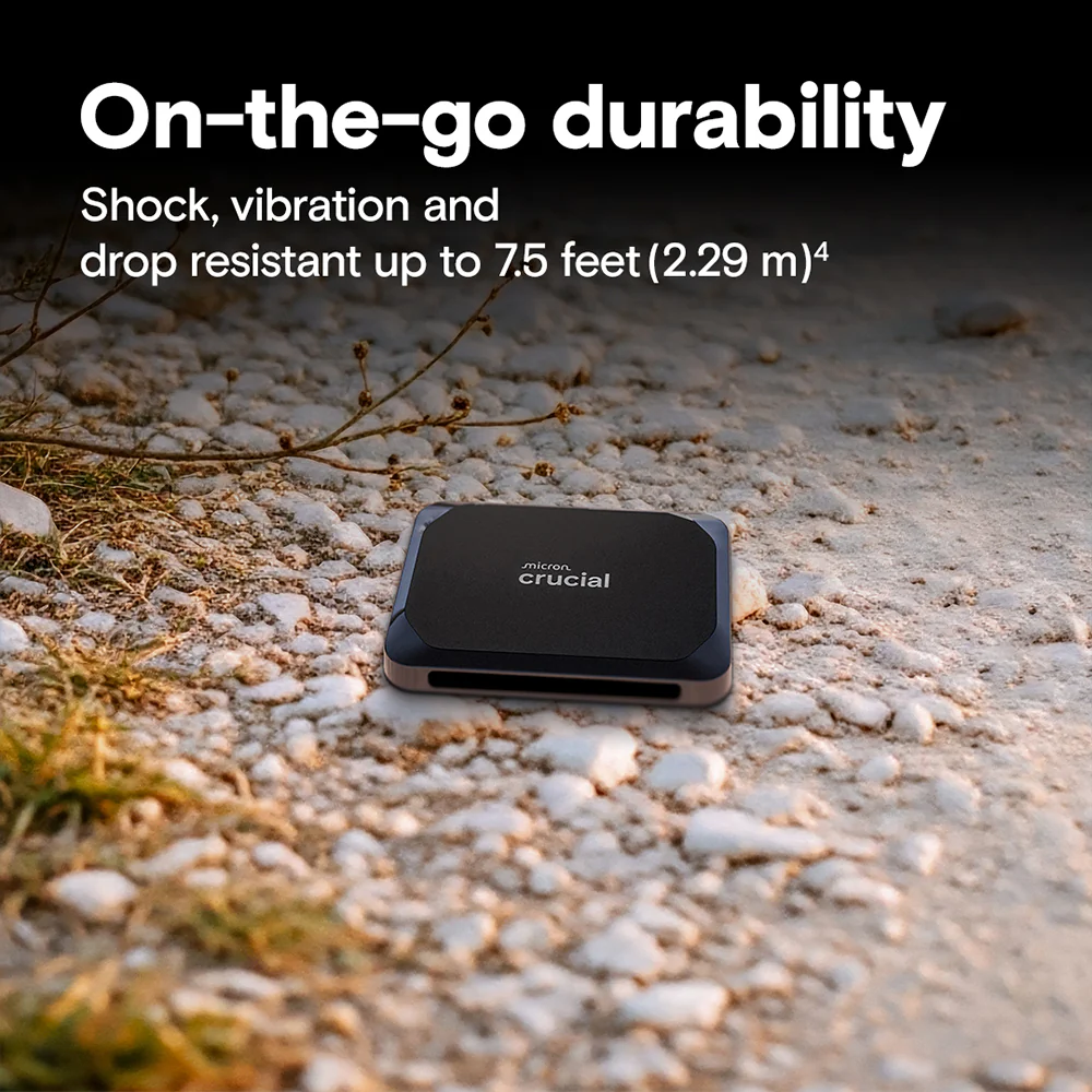 Crucial X9 4TB Portable External SSD Drive - Image 3
