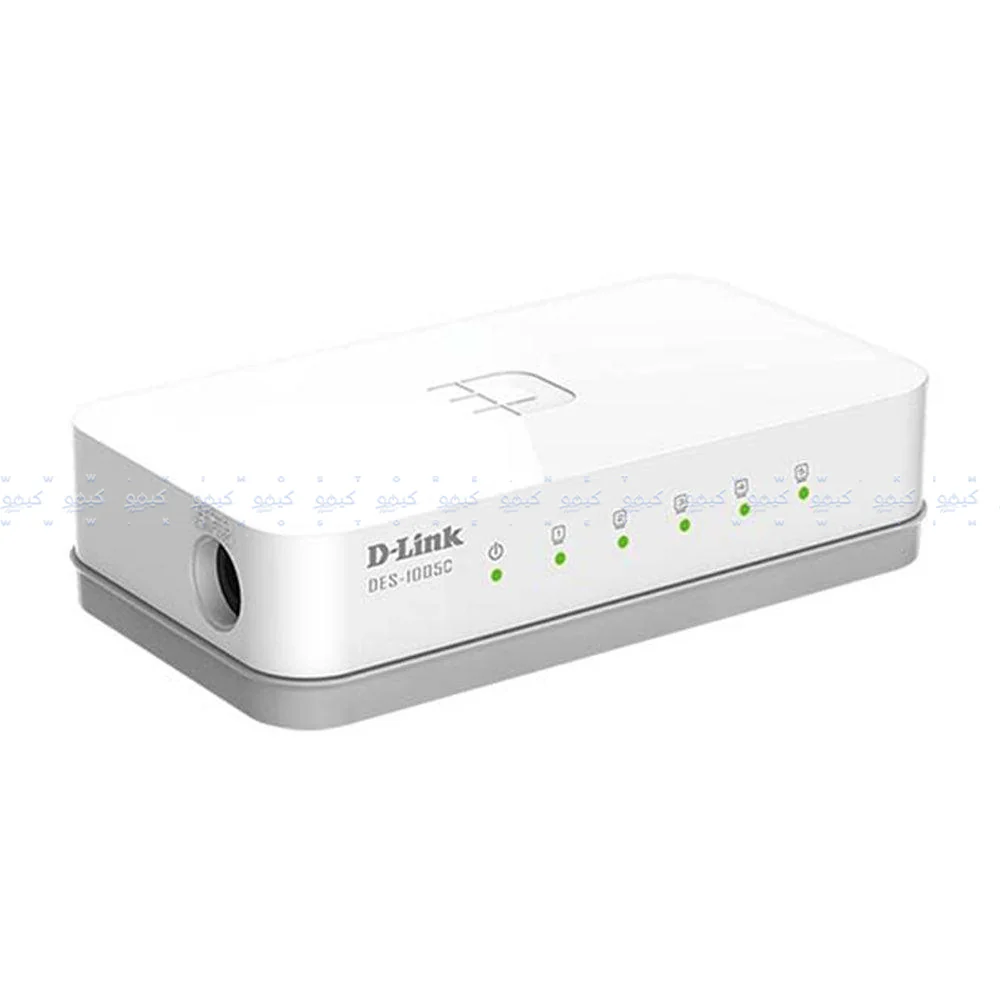 D-Link DES-1005C Desktop Switch 5 Ports 10/100Mbps - Image 2