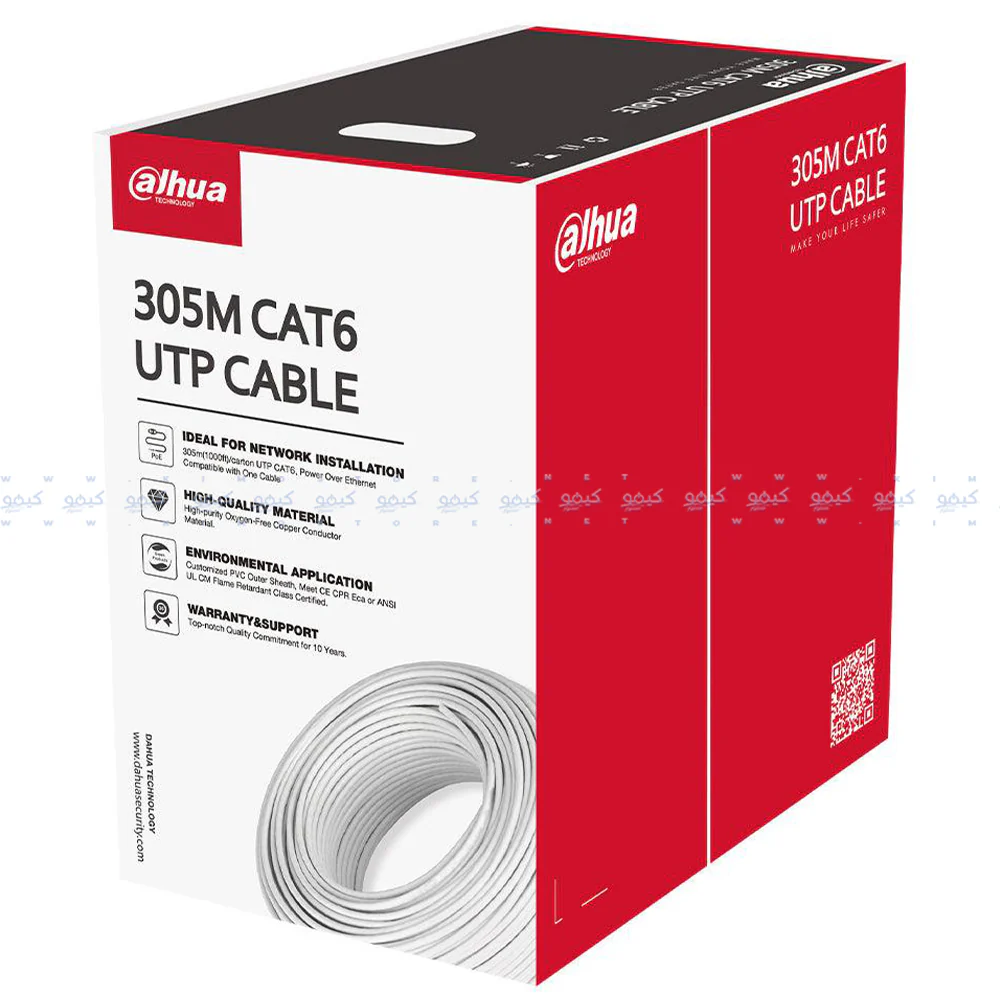 Dahua DH-PFM922i-6UN-C Network Cable 305m Cat6 UTP - Image 7