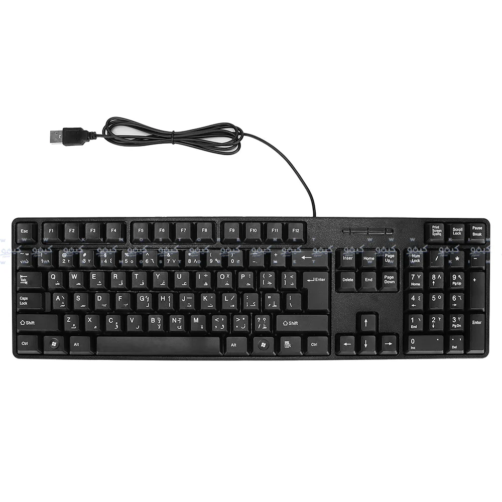 Dell KB-228 Wired Keyboard English & Arabic (Copy) - Image 2