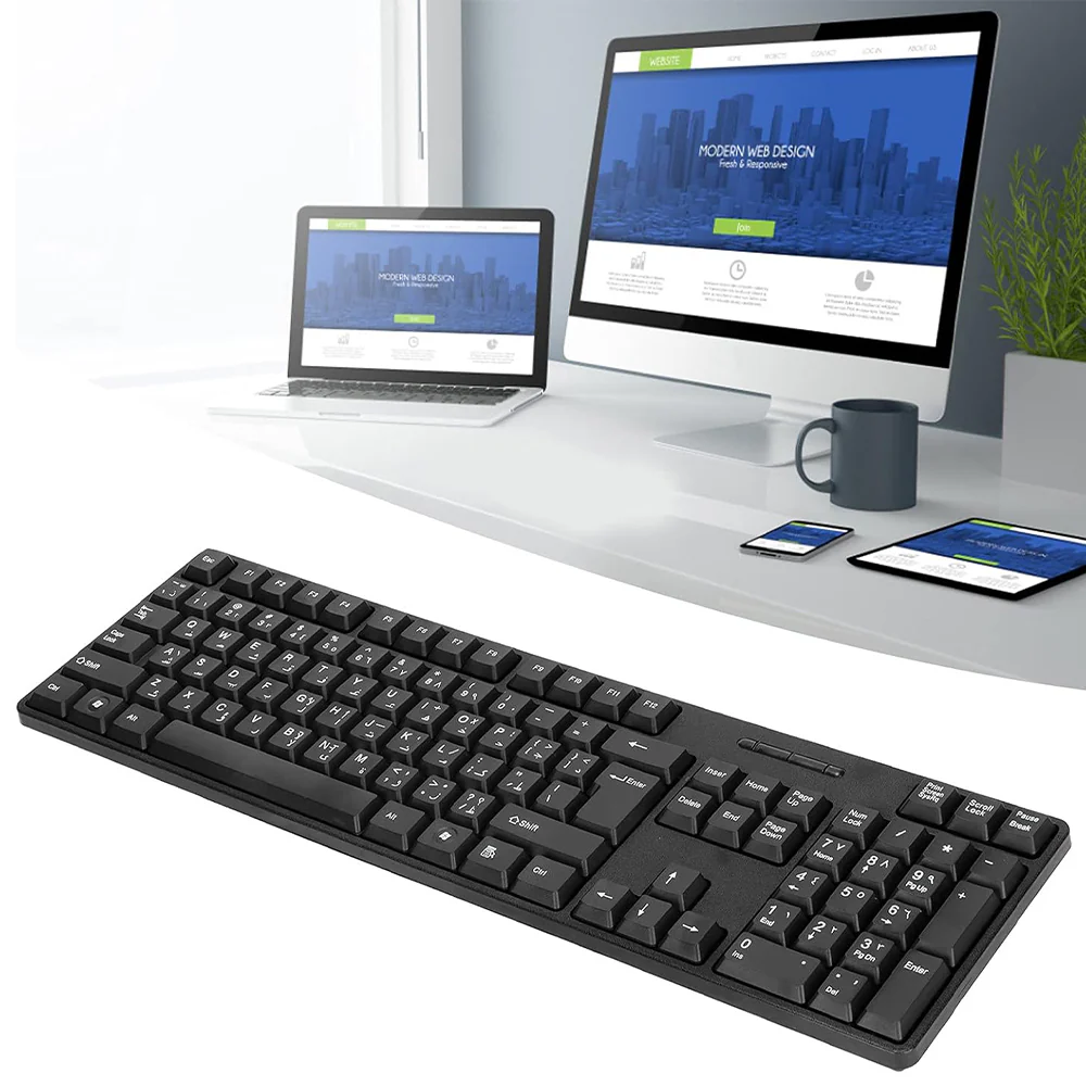 Dell KB-228 Wired Keyboard English & Arabic (Copy) - Image 7
