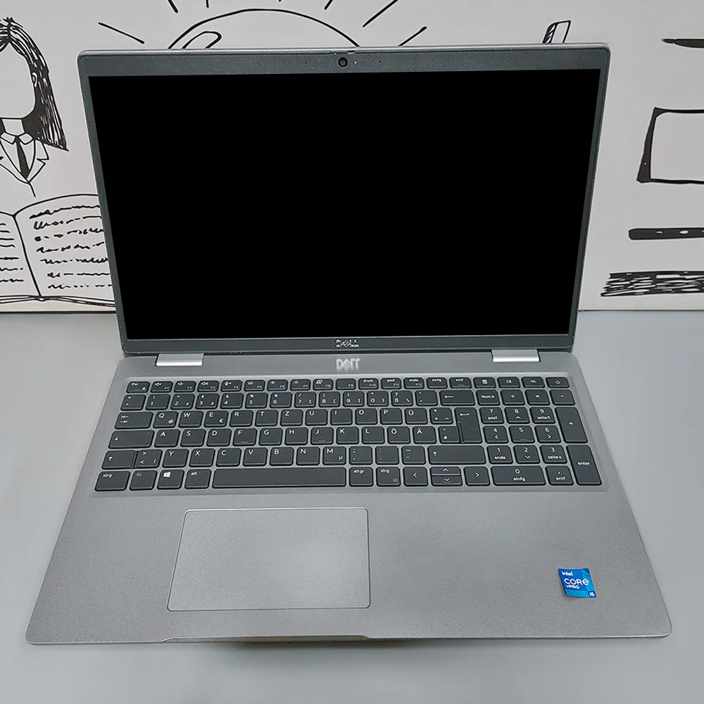 Dell Latitude 5520 Laptop (Intel Core i5-1145G7 - 8GB DDR4 - M.2 256GB - Intel Iris Xe Graphics - 15.6 Inch FHD - Cam) Original Used - Image 2