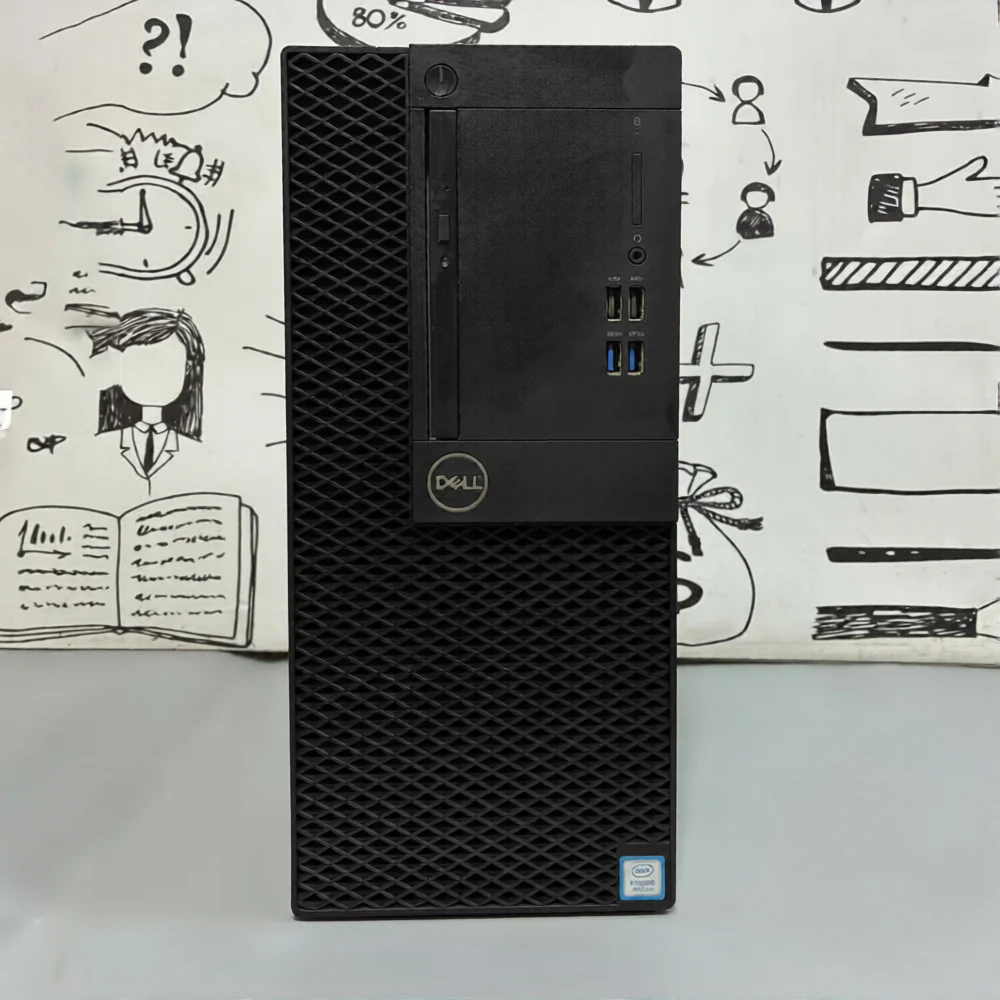 Dell OptiPlex 3060 Tower PC (Intel Core i3-8100 - 4GB DDR4 - No Hard - Intel UHD Graphics) Original Used - Image 2