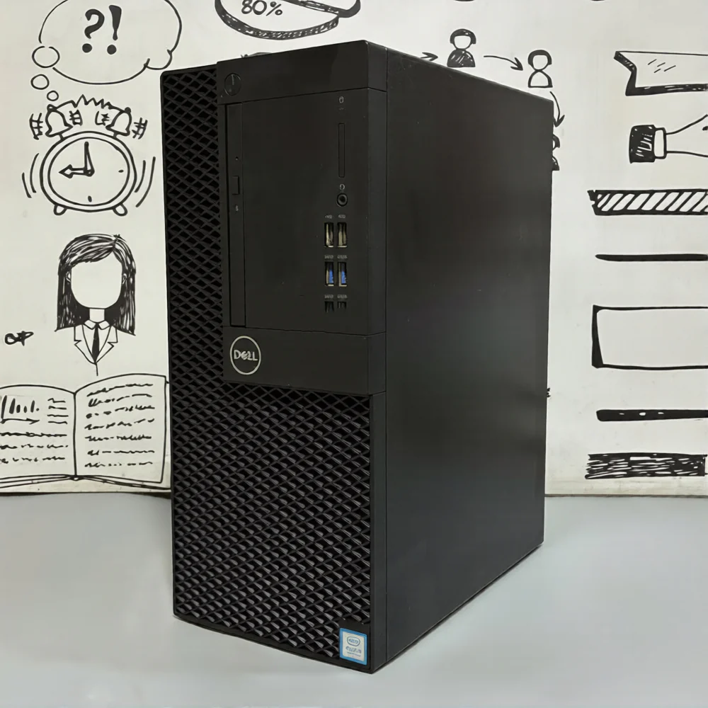 Dell OptiPlex 3060 Tower PC (Intel Core i3-8100 - 4GB DDR4 - No Hard - Intel UHD Graphics) Original Used - Image 3