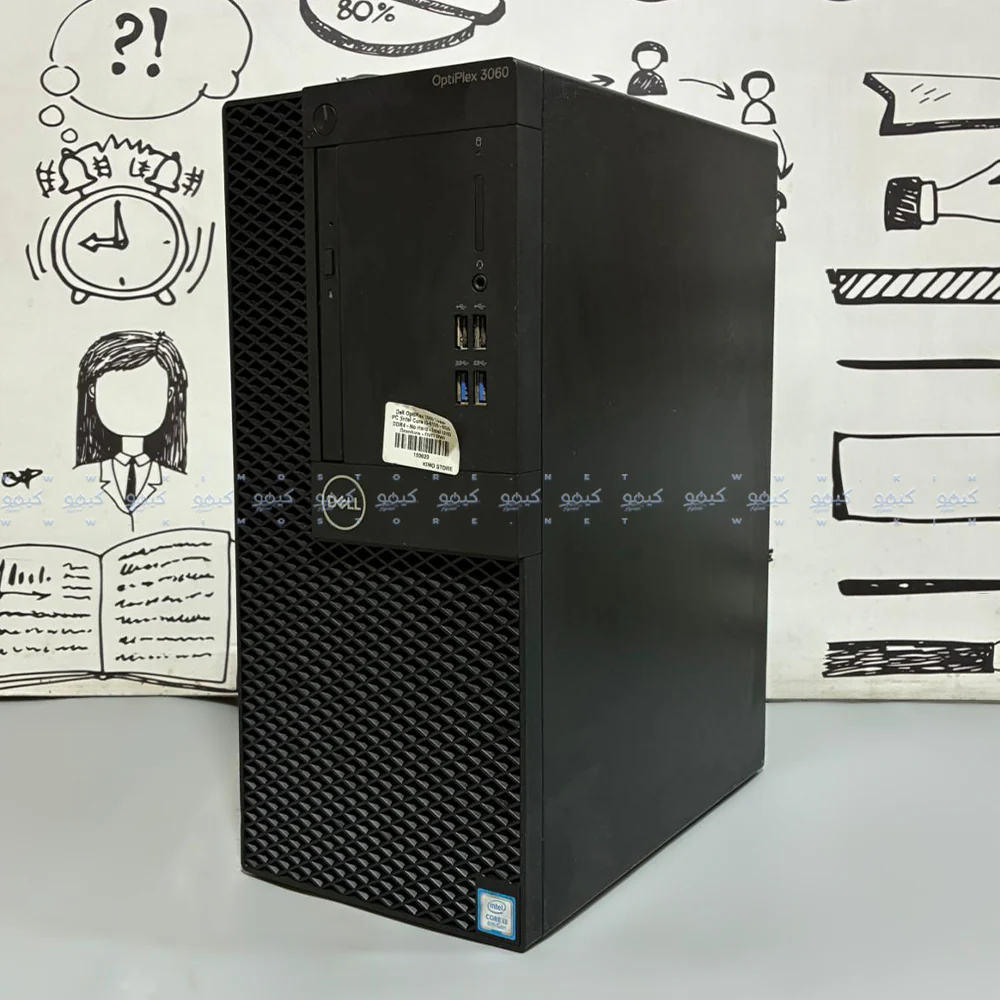 Dell OptiPlex 3060 Tower PC (Intel Core i3-8100 - 8GB DDR4 - No Hard - Intel UHD Graphics) Original Used - Image 3