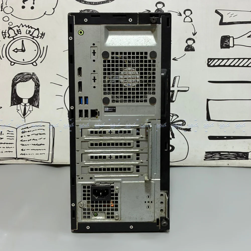 Dell OptiPlex 3060 Tower PC (Intel Core i3-8100 - 8GB DDR4 - No Hard - Intel UHD Graphics) Original Used - Image 4