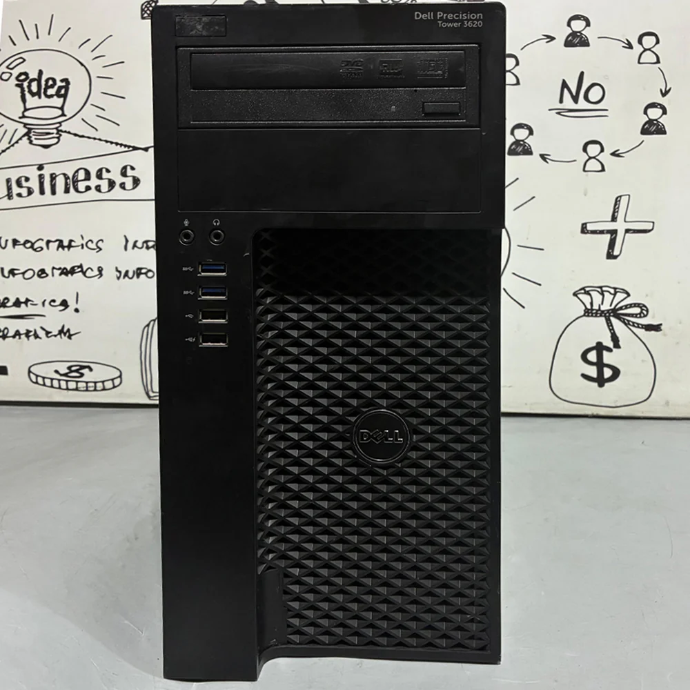 Dell Precision 3620 Tower PC (Intel Xeon E3-1240 V5 - 8GB DDR4 - No Hard - No Graphics Card) Original Used - Image 3