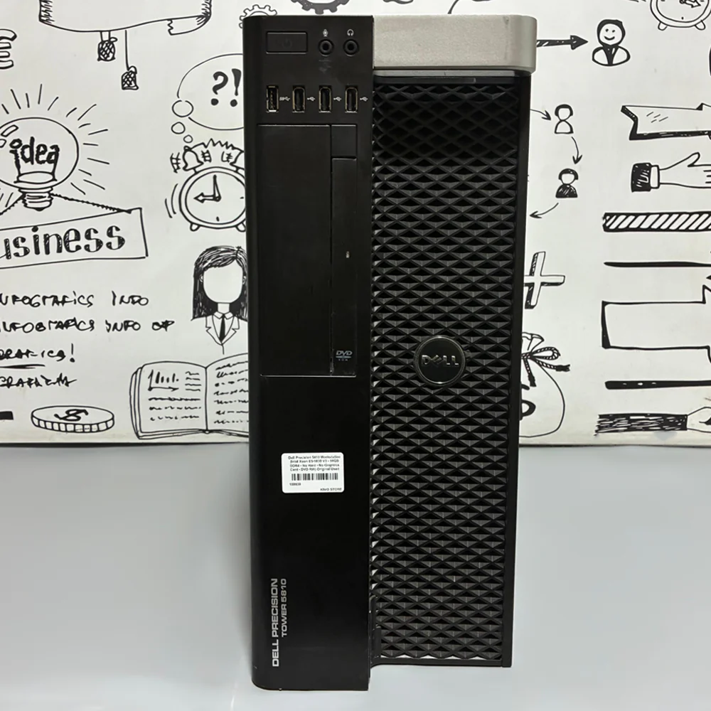 Dell Precision 5810 Workstation (Intel Xeon E5-1630 V3 - 16GB DDR4 - No Hard - No Graphics Card) Original Used - Image 3