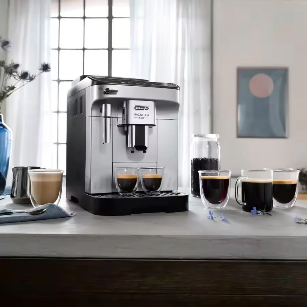Delonghi Espresso Coffee Maker With Bean Grinder Magnifica Evo ECAM290.31.SB 1450W - Image 8