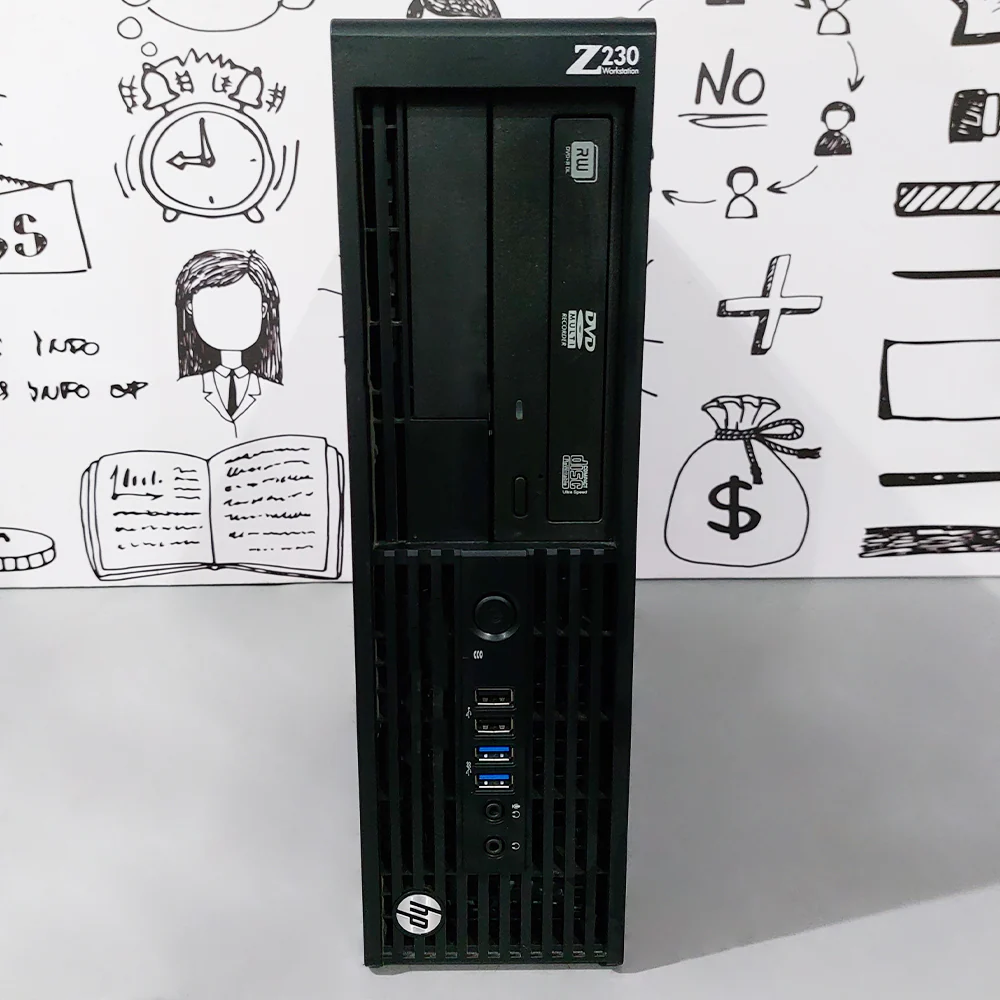 HP Z230 Desktop Workstation (Intel Core i5-4570 - 4GB DDR3 - No Hard - Intel HD Graphics) Original Used - Image 3