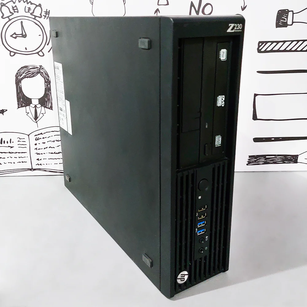 HP Z230 Desktop Workstation (Intel Core i5-4570 - 4GB DDR3 - No Hard - Intel HD Graphics) Original Used - Image 4