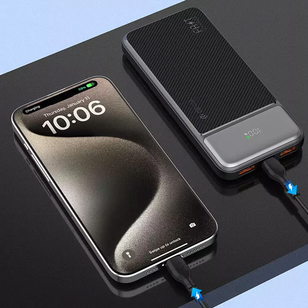 Devia Smart Series EP198 Power Bank 2x USB + Type-C 22.5W Fast Charging 10000mAh - Image 7
