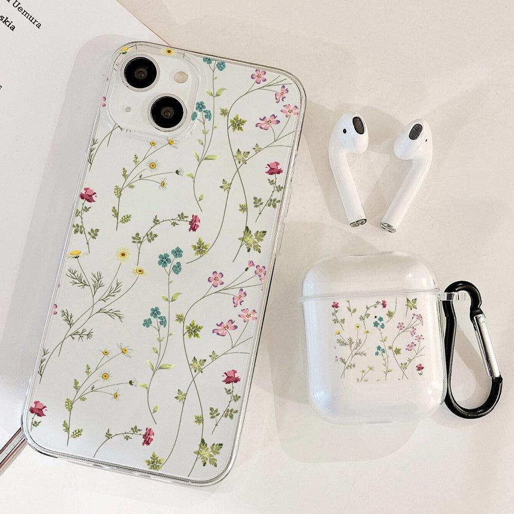 Ditsy Floral Clear Phone Cover iPhone - Image 3