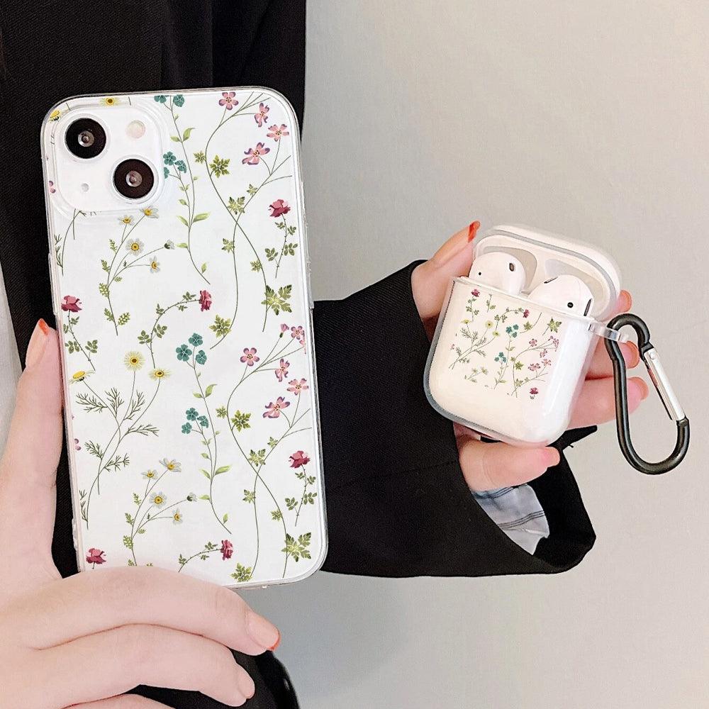 Ditsy Floral Clear Phone Cover iPhone - Image 4