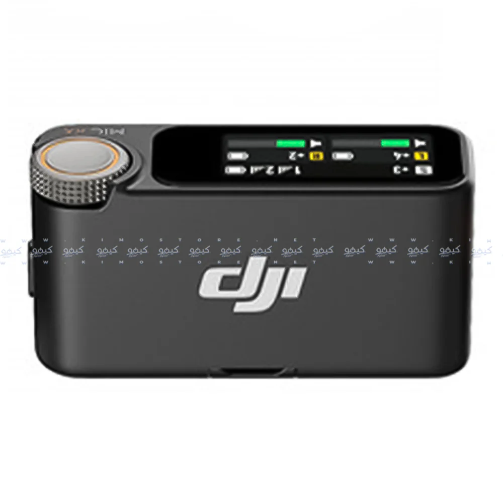 DJI Mic 2 All-in-One Dual Channel Wireless Microphone System - Black - Image 5