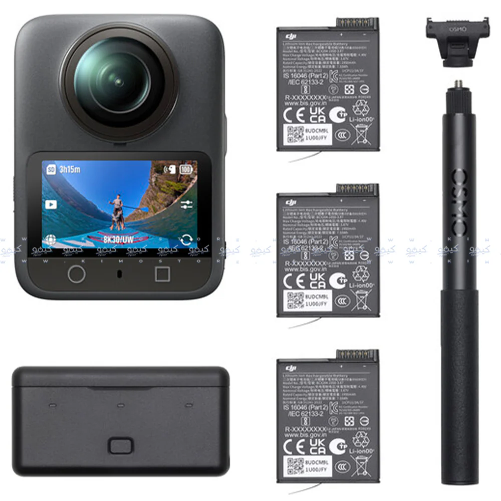 DJI OSMO 360 Waterproof Action Camera Combo - Black - Image 6