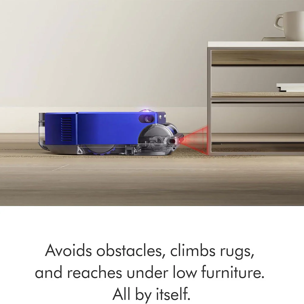Dyson 360 Vis Nav RB03 Robot Vacuum 435W - Blue x Nickel - Image 22