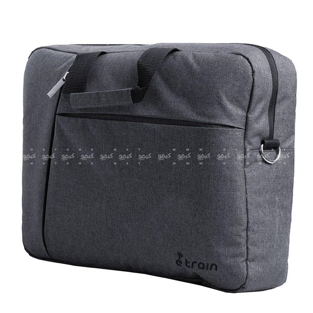 E-Train BG11A Business Laptop Bag - Gray - Image 3