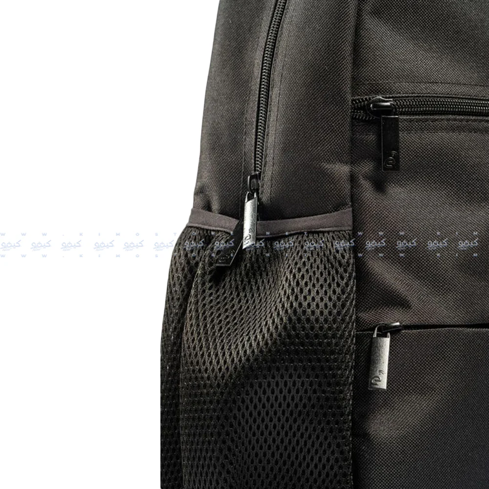 E-Train BG53B 15.6 Inch Laptop Backpack - Black - Image 3