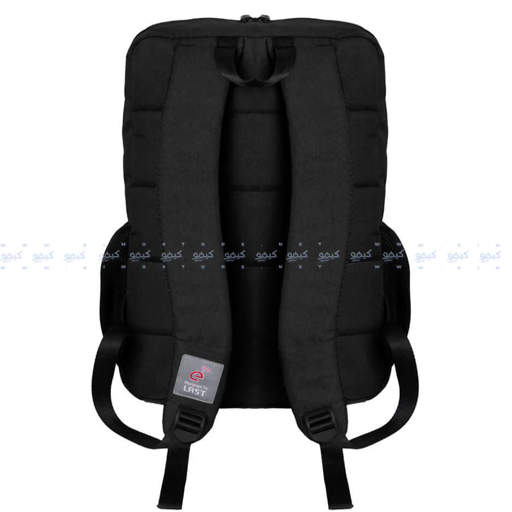 E-Train BG90 15.6 Inch Laptop Backpack - Black - Image 3