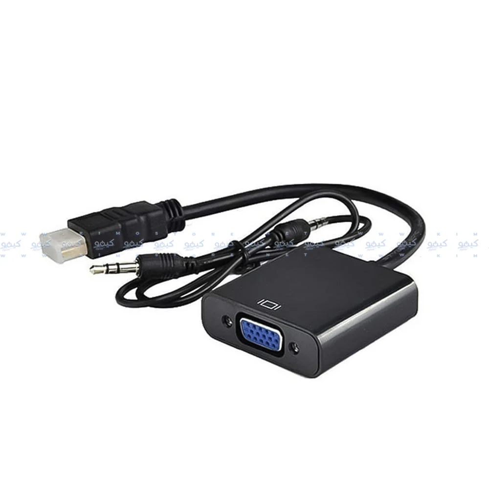 E-Train CV727 HDMI To VGA Converter With Power and Audio - Image 2