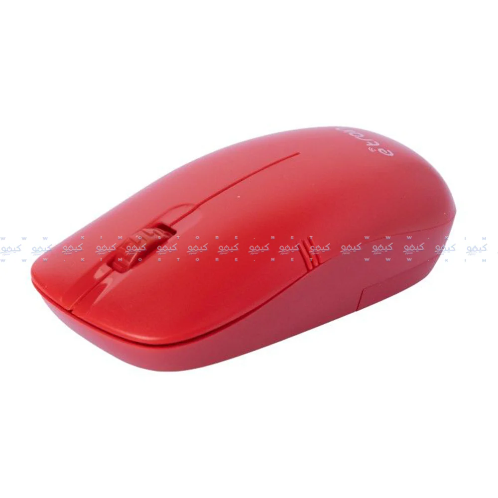 E-Train MO10R Wireless Mouse 1200Dpi - Red - Image 4