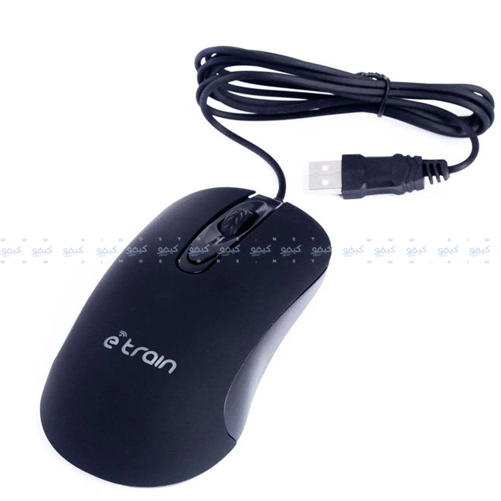 E-Train MO662 Wired Mouse 1600Dpi - Image 3