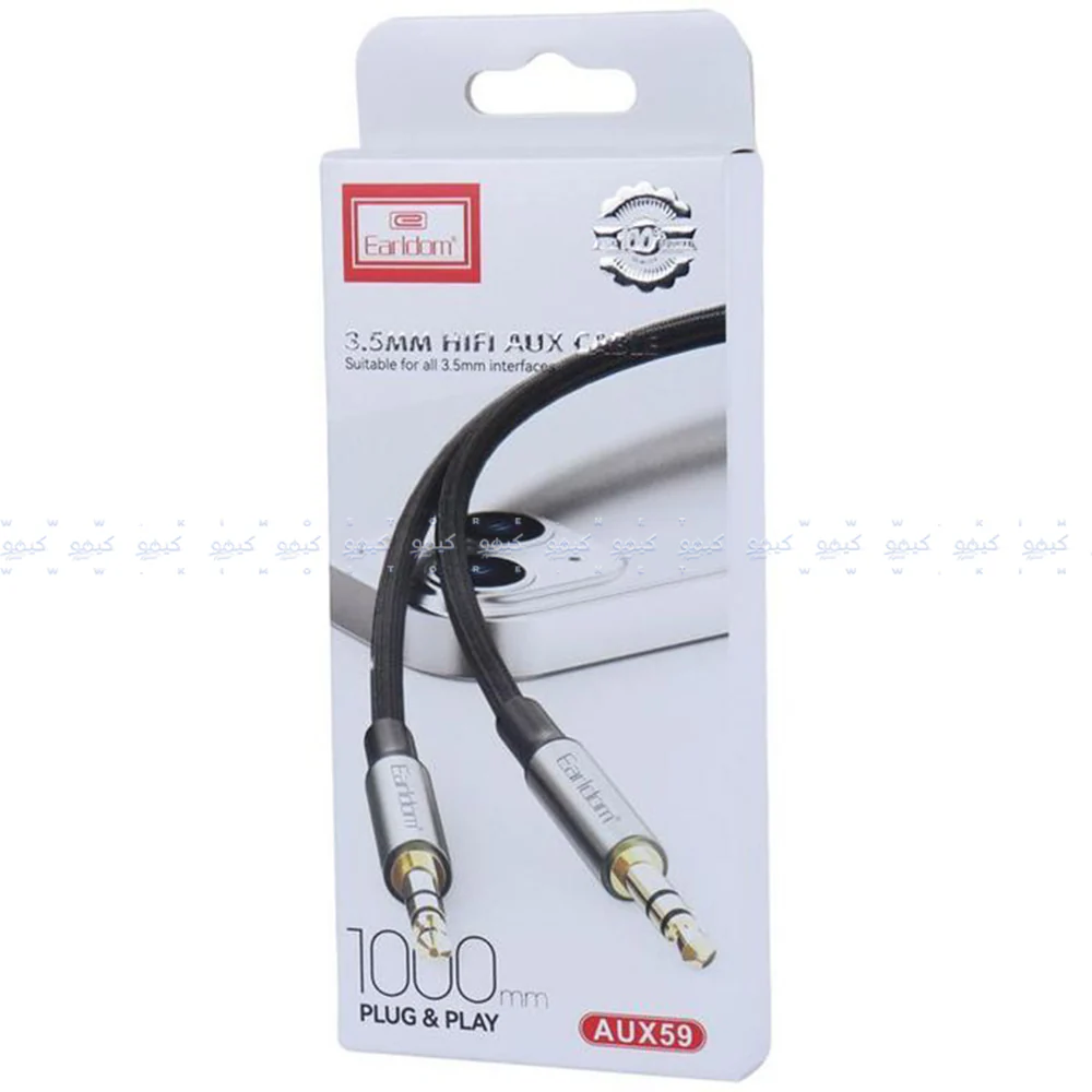 Earldom ET-AUX59 3.5mm AUX Audio Cable 1m - Image 5