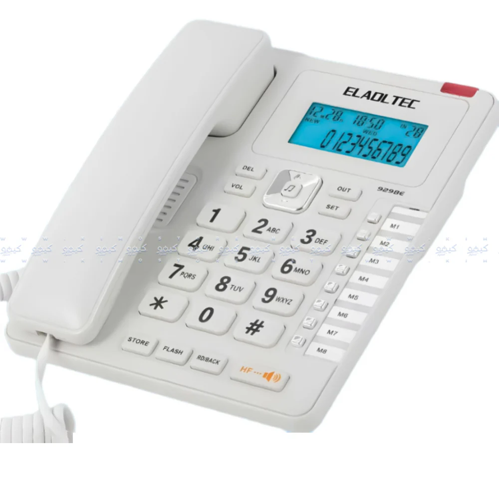 EL-Adl.Tec 929BE Telephone - White